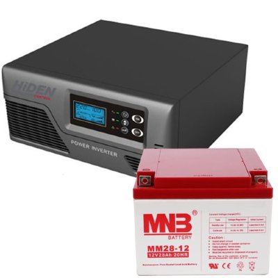 Комплект ИБП Hiden Control HPS20-0612 + АКБ 28 Ач