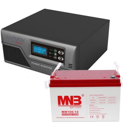 Комплект ИБП Hiden Control HPS20-1012 + АКБ 100 Ач