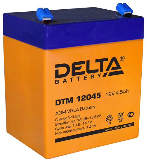 Купить Аккумулятор Delta DTM 12045 в Москве по низкой цене в интернет ...