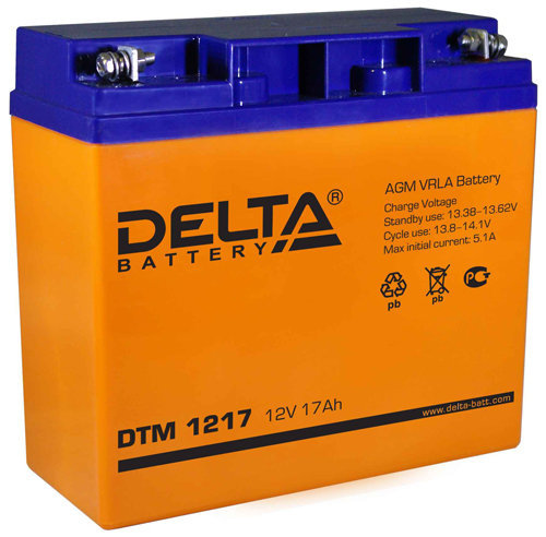 Ст1230 аккумулятор delta